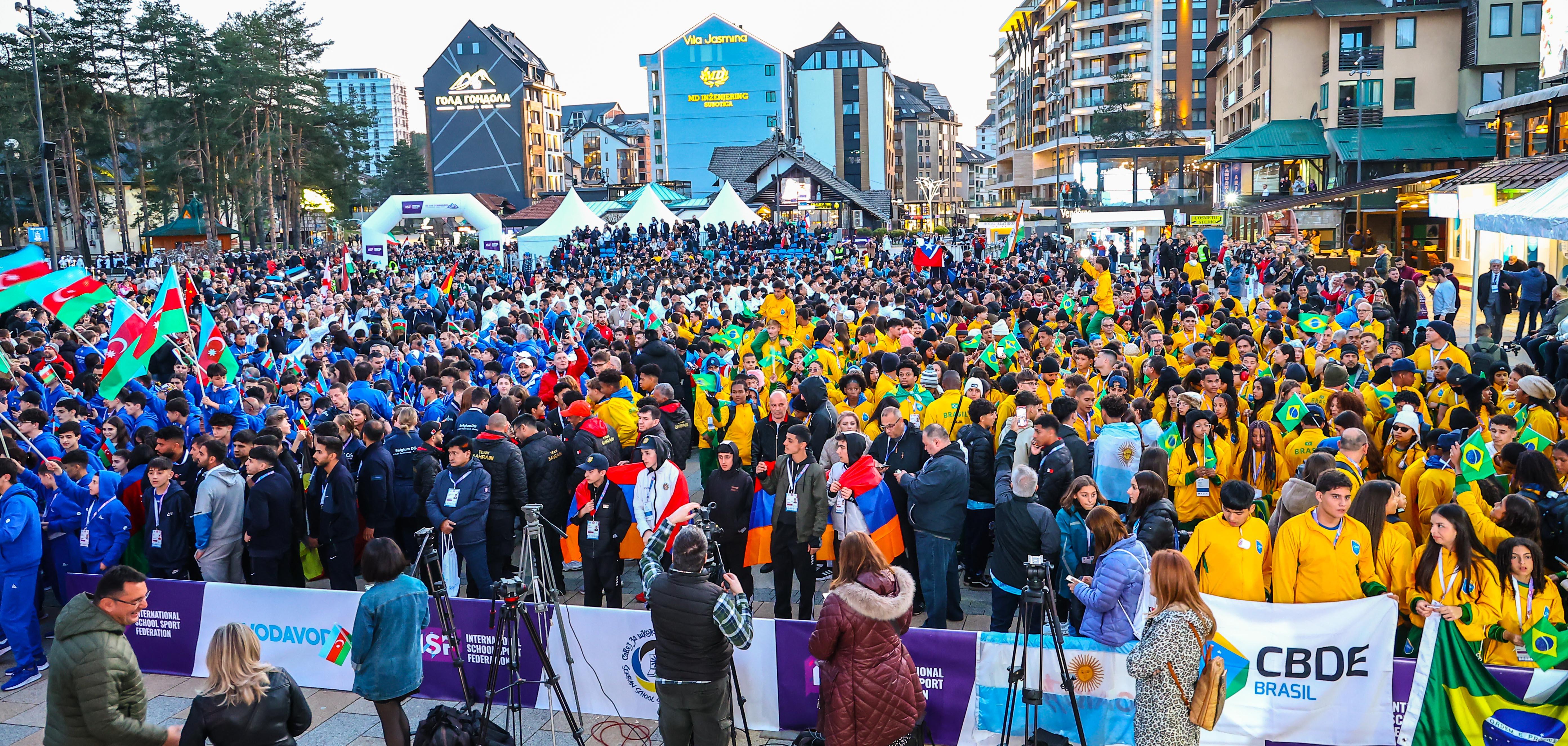 opening U15 Gymnasiade Zlatibor 2025
