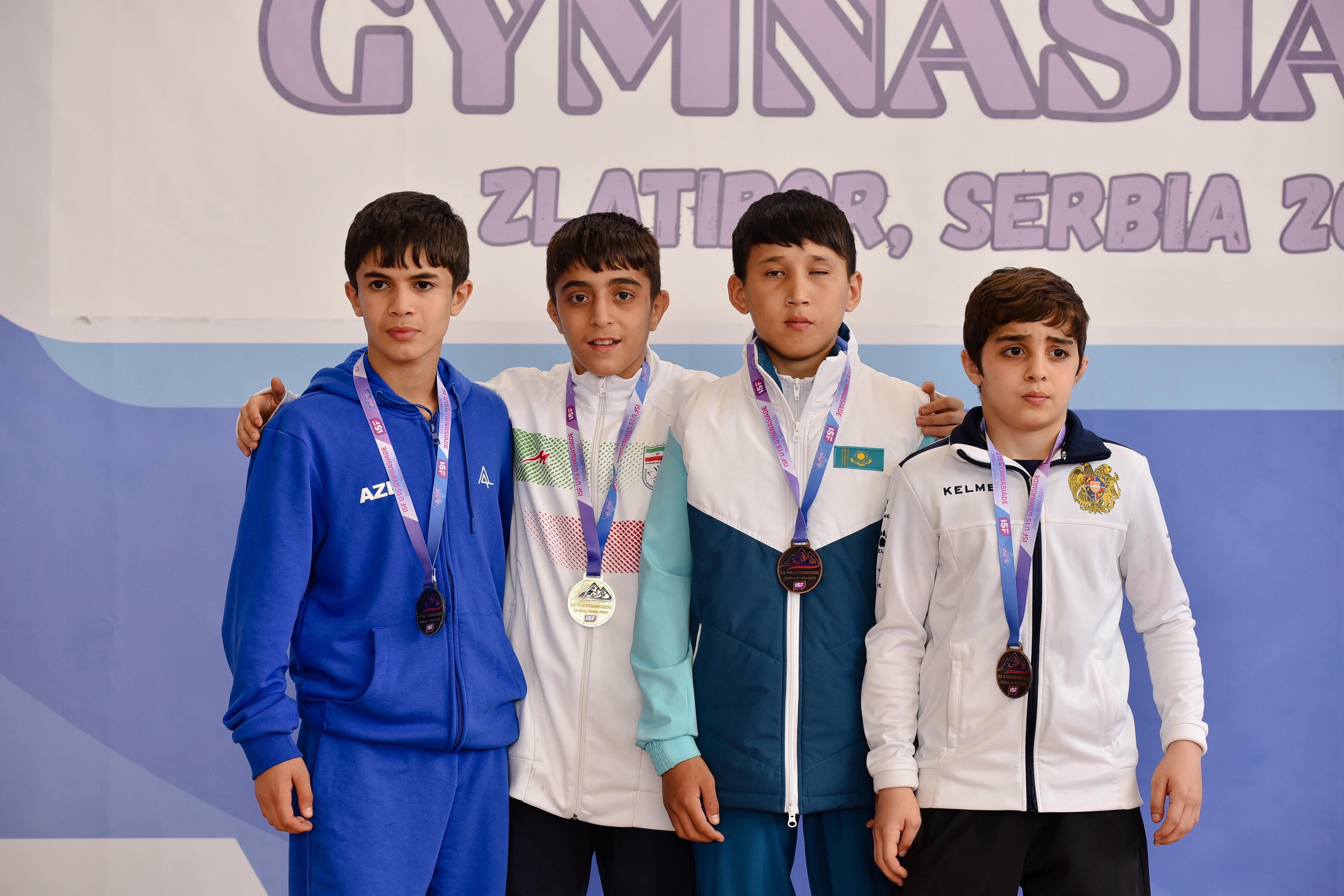 u15 gymnasiade 2025 zlatibor serbia iran wrestling