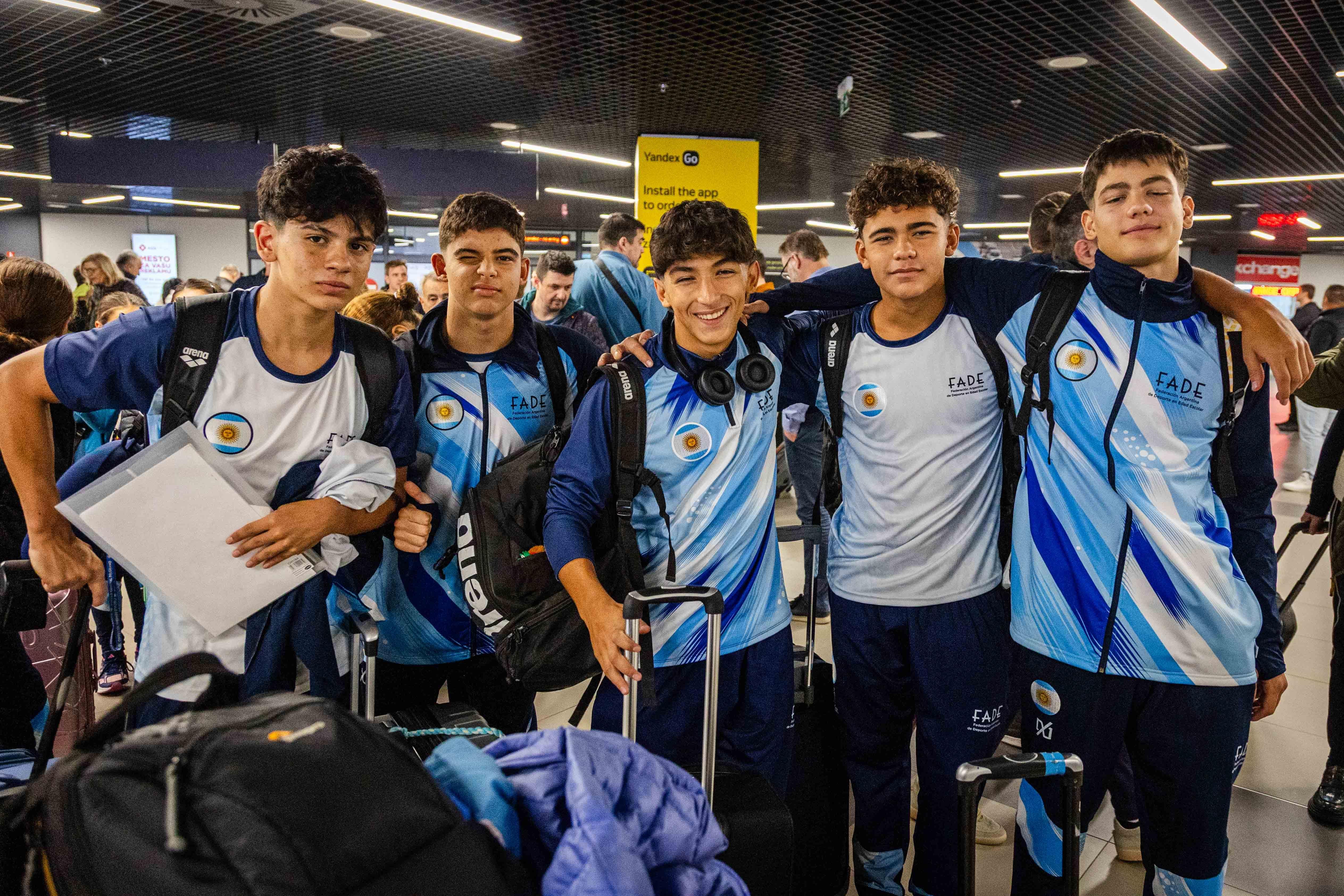 arrival zlatibor u15 gymnasiade