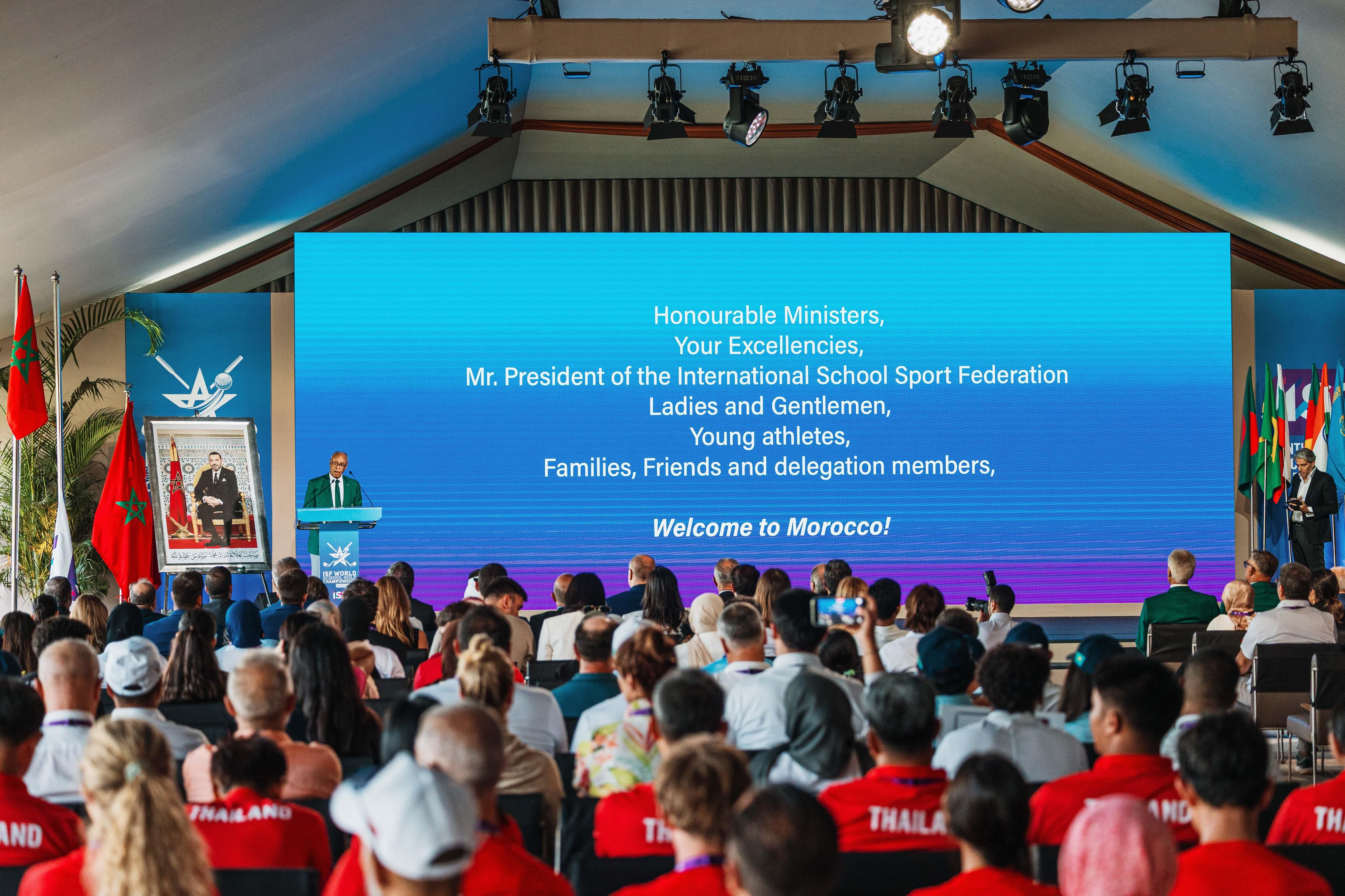 ISF Golf 2025 WSC Rabat Morocco Opening