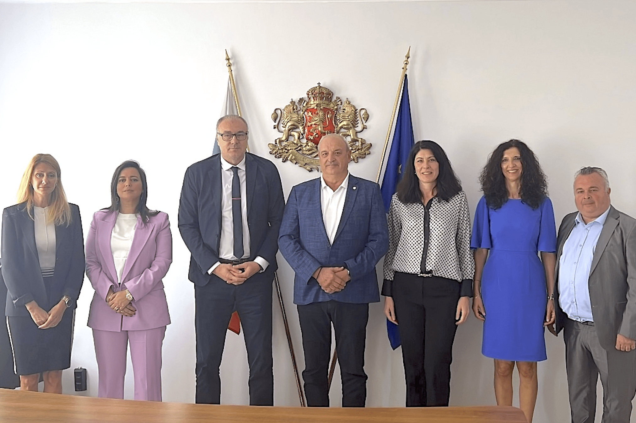 ISF president meet Bulgaria minister