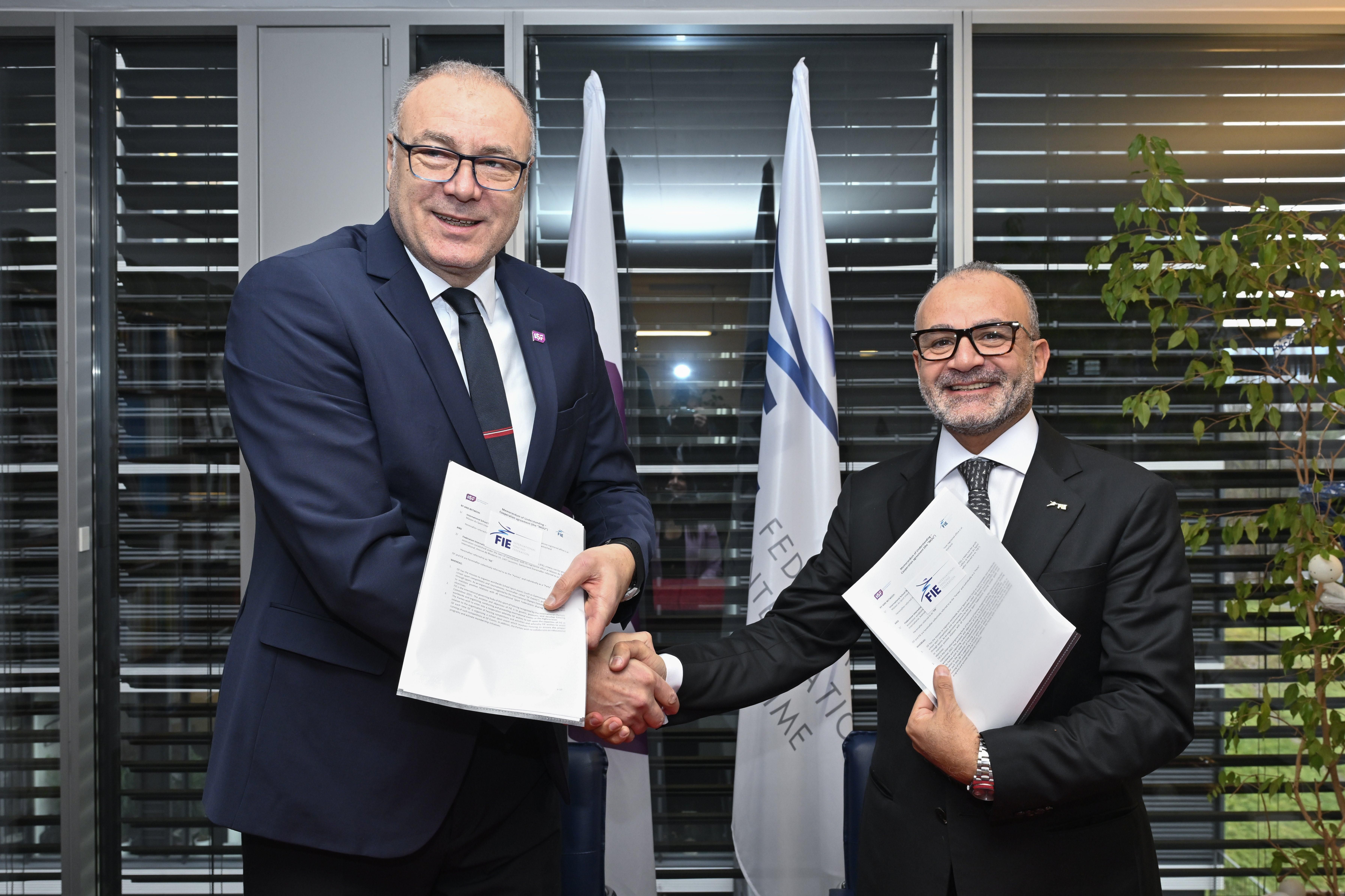 2025 december fencing FIE ISF MoU