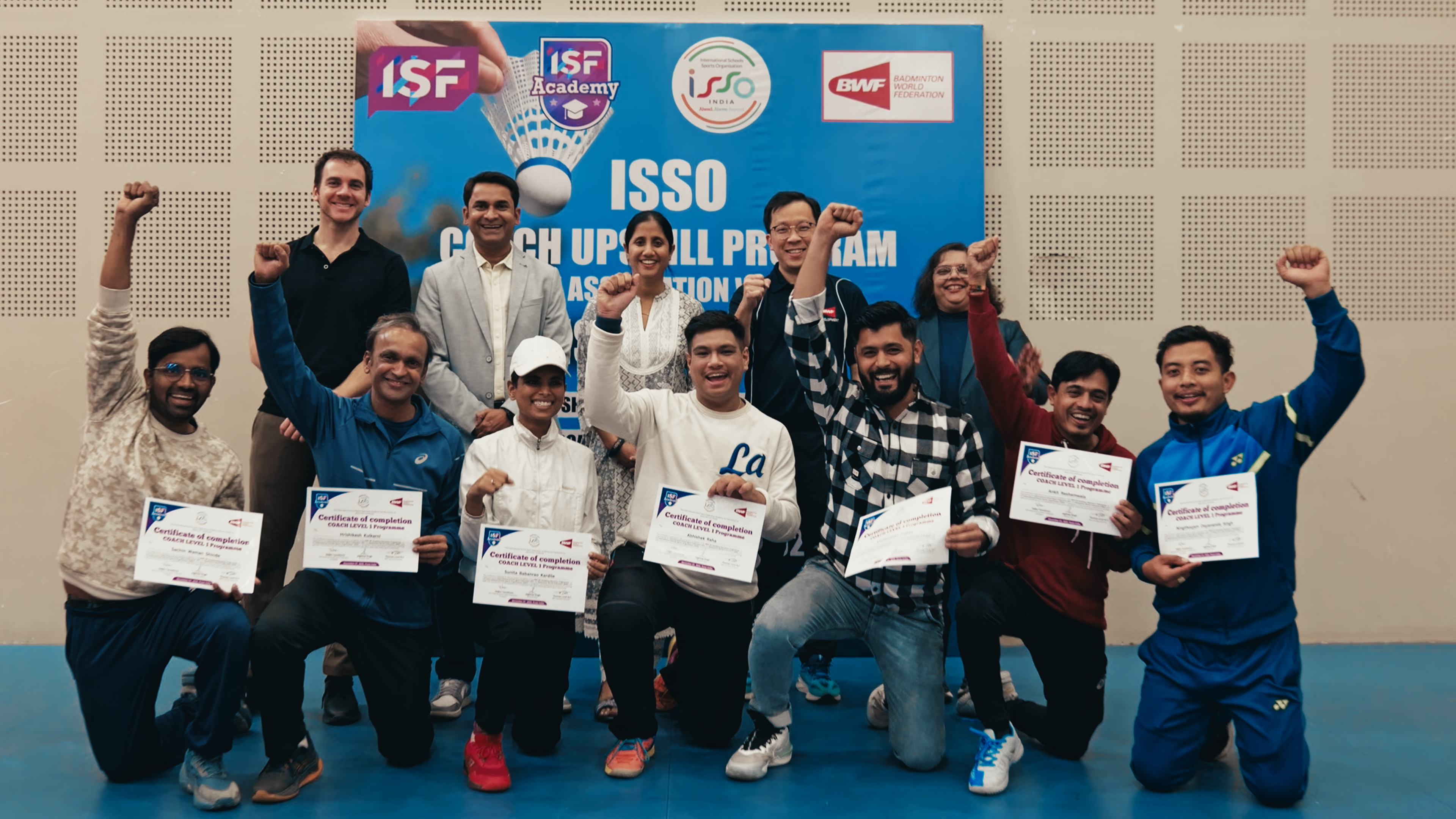 BWF ISF Badminton PE teacher training ISSO India