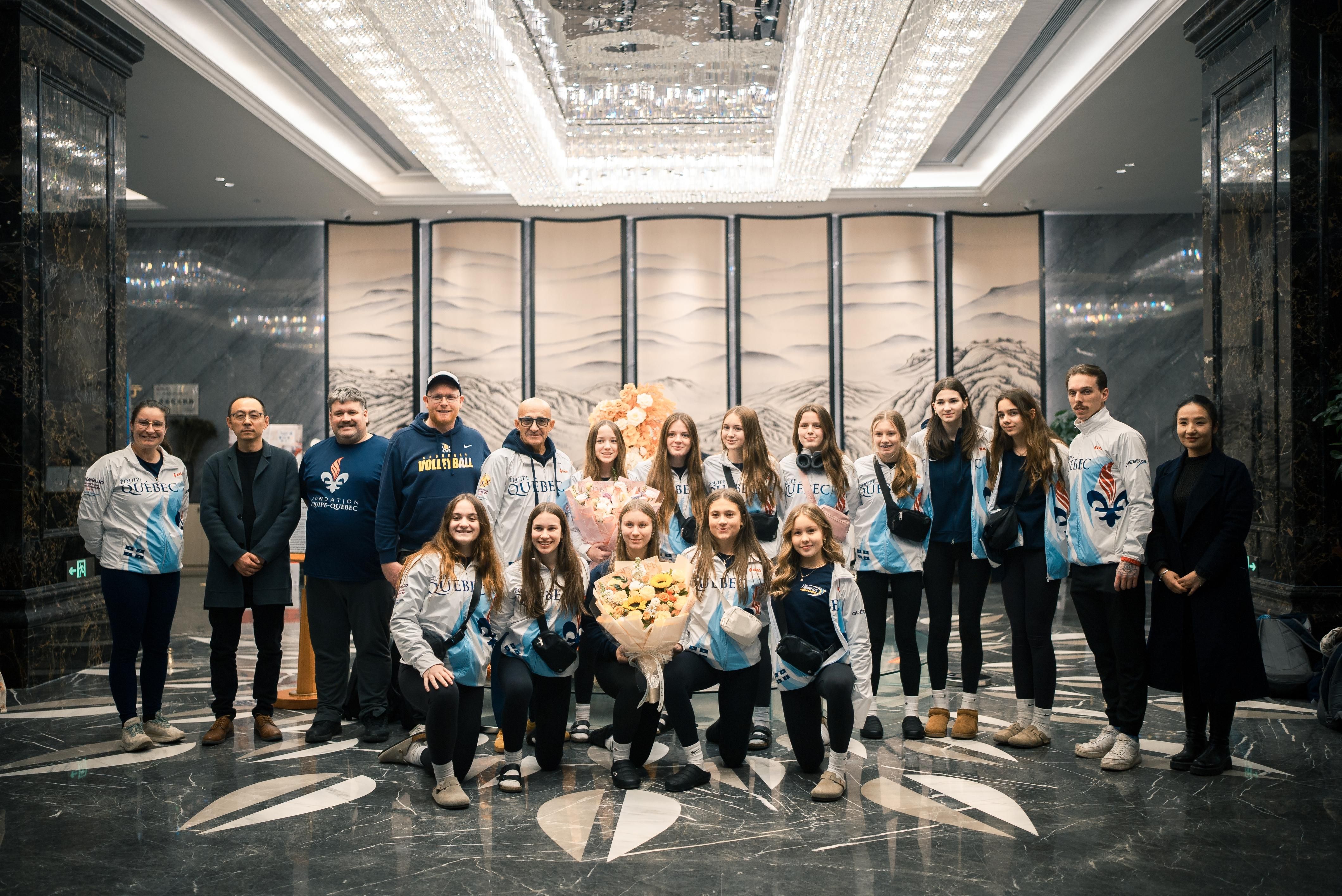 ISF U15 WSC Volleyball 2025 Arrival Quebec