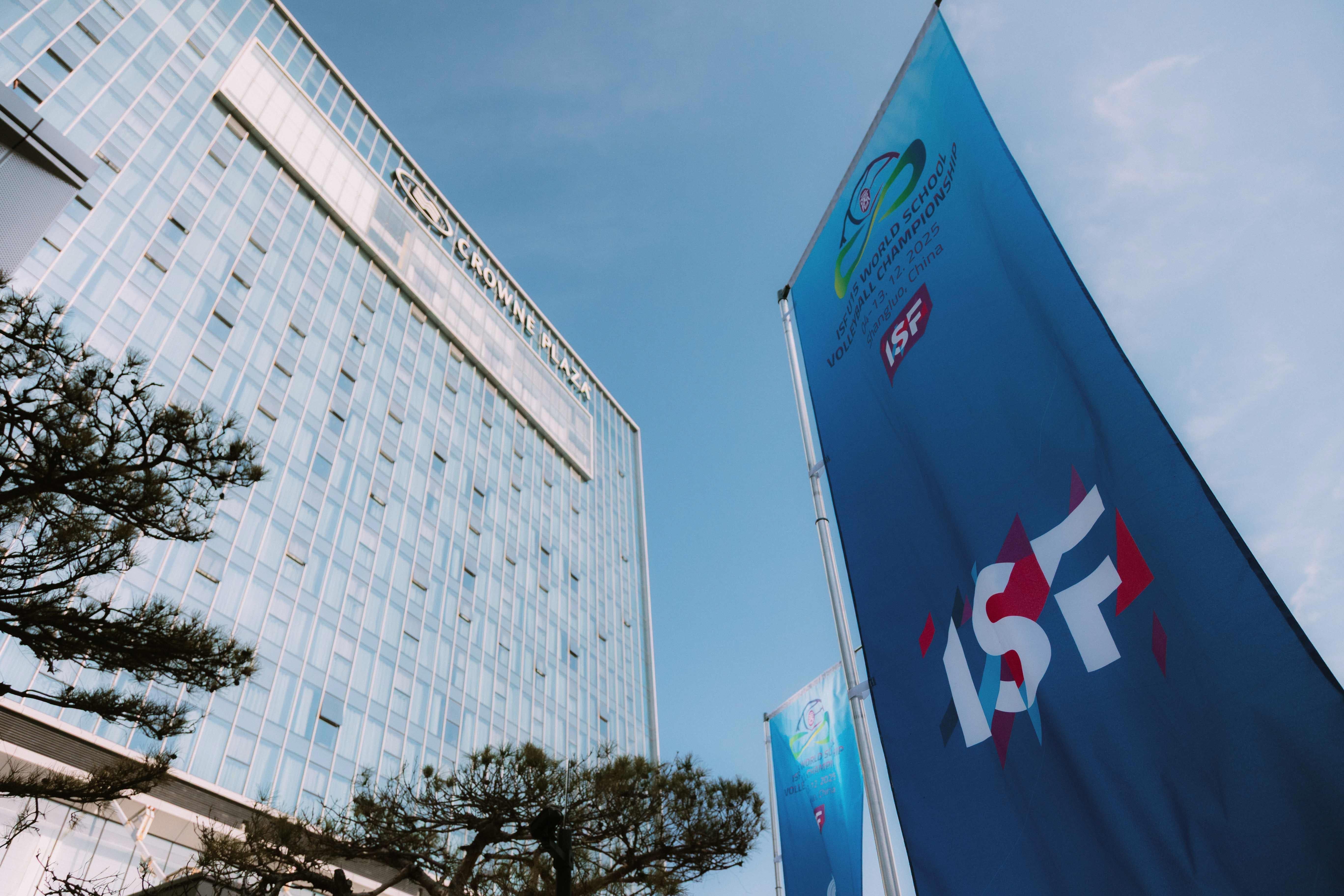 isf volleyball u15 2025 accommodation