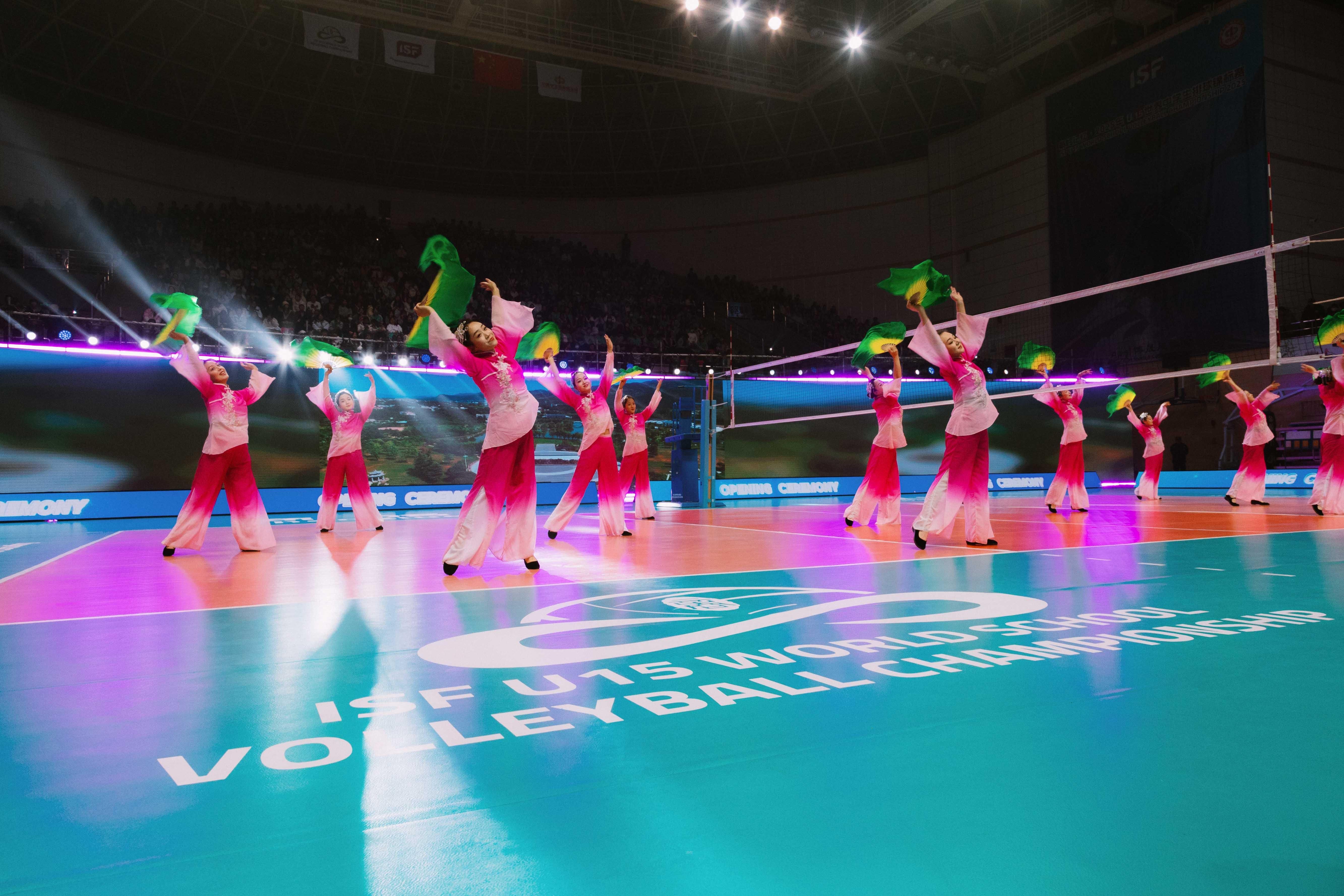 isf wsc volleyball shangluo china opening