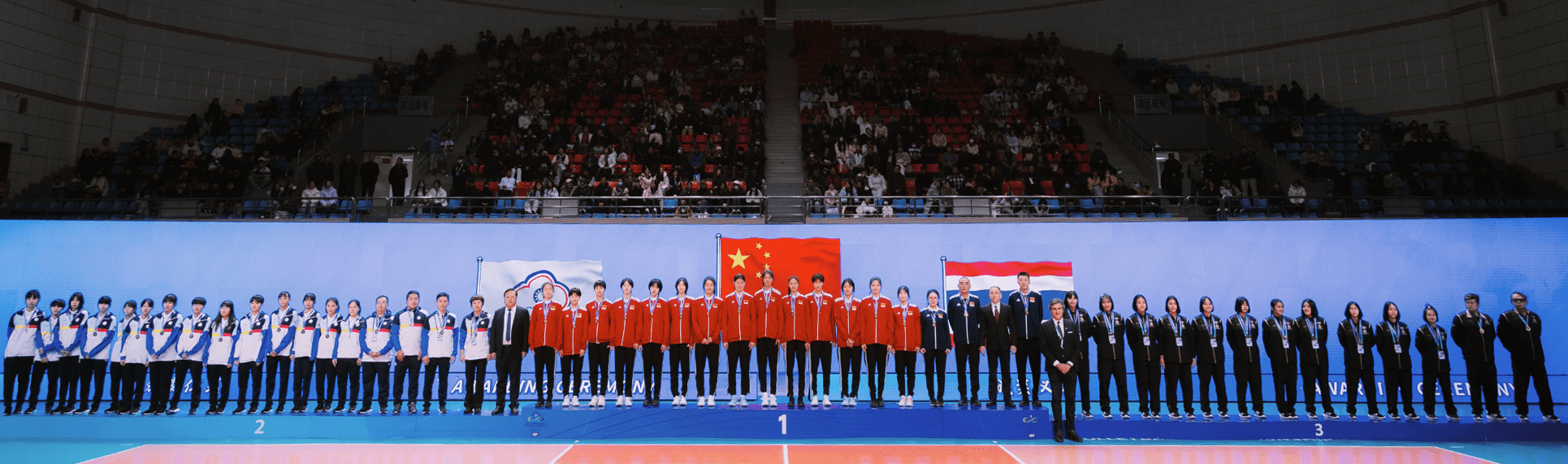 isf volleyball u15 2025 podium