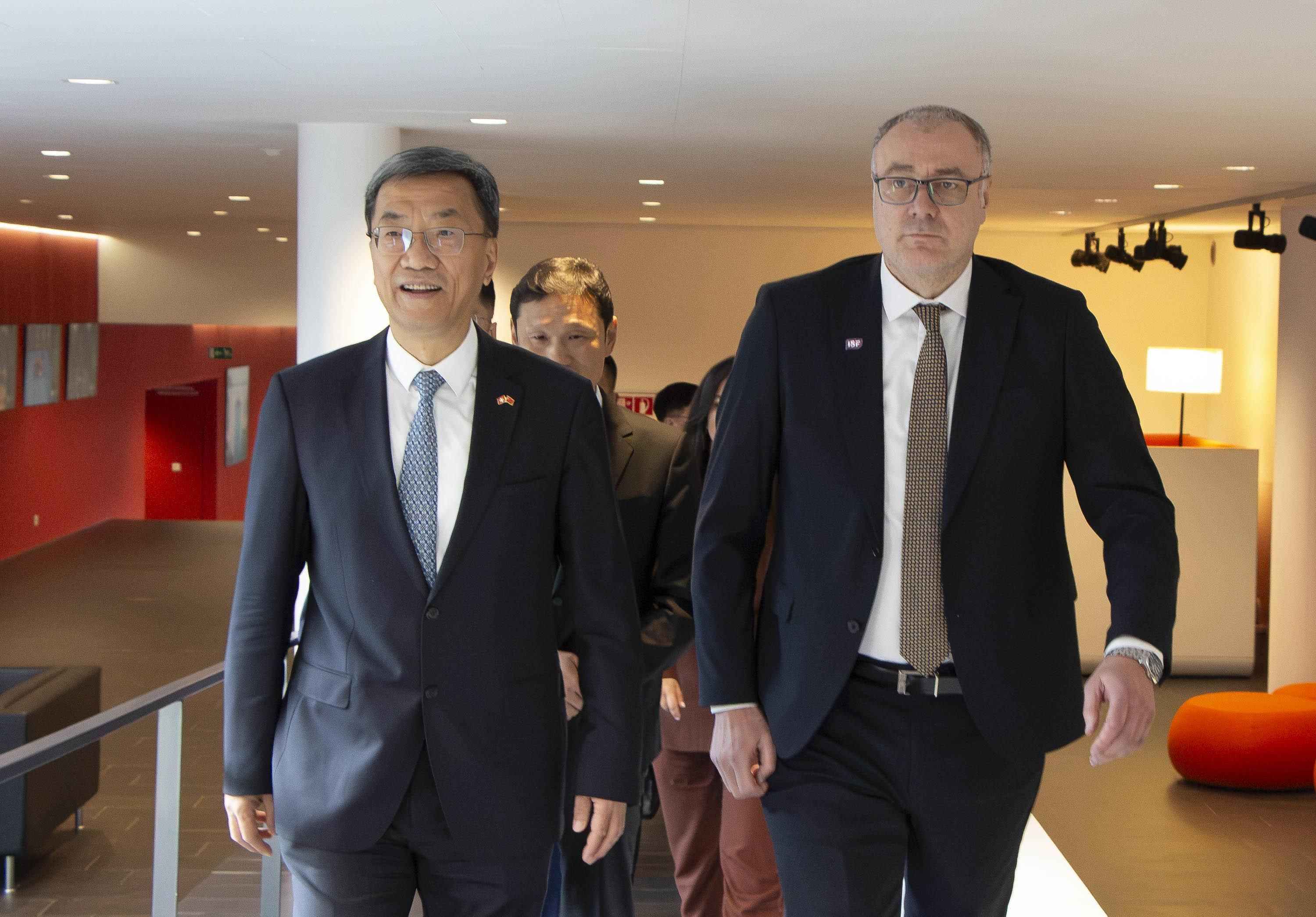 ISF President CHN Minister Education Lausanne 2026