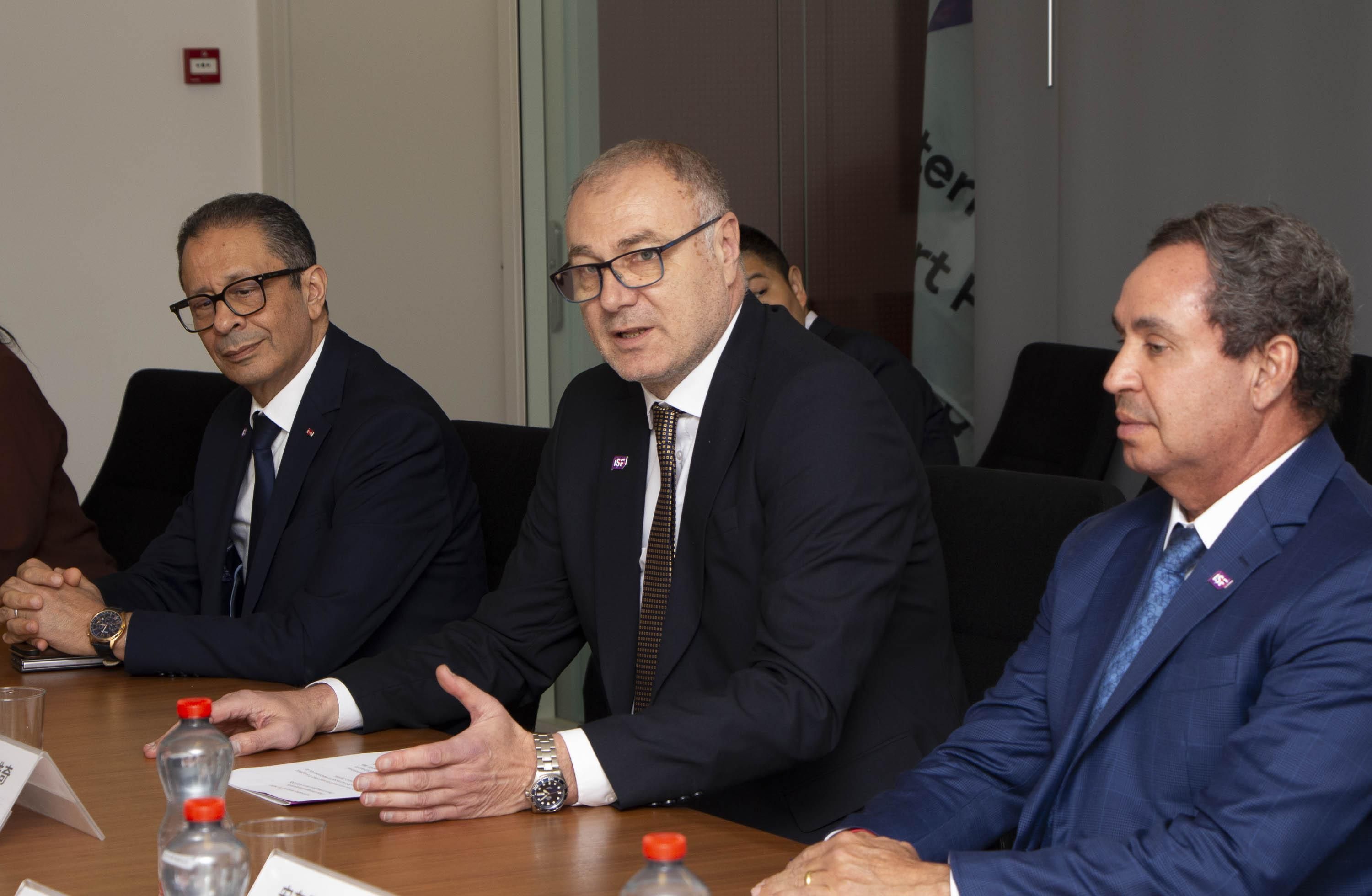 ISF President CHN Minister Education Lausanne 2026