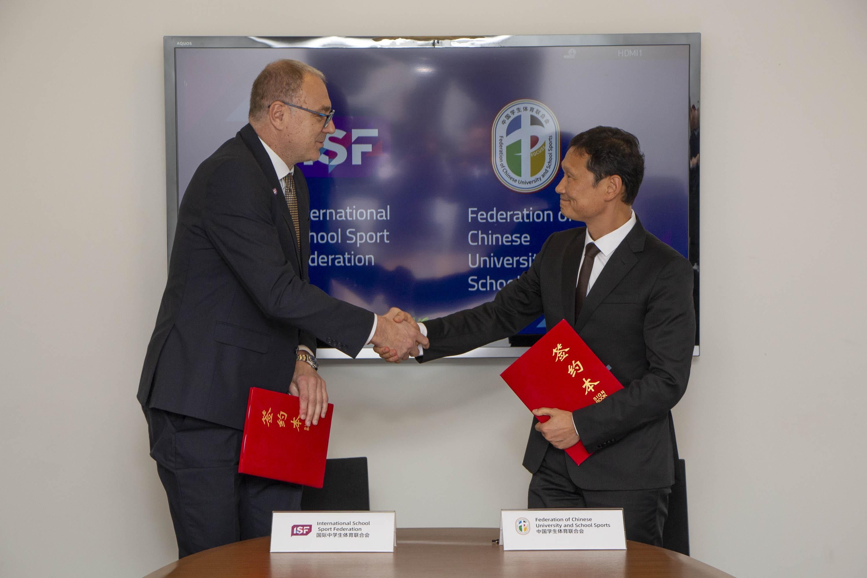 ISF President CHN Minister Education FOCUSS Lausanne 2026