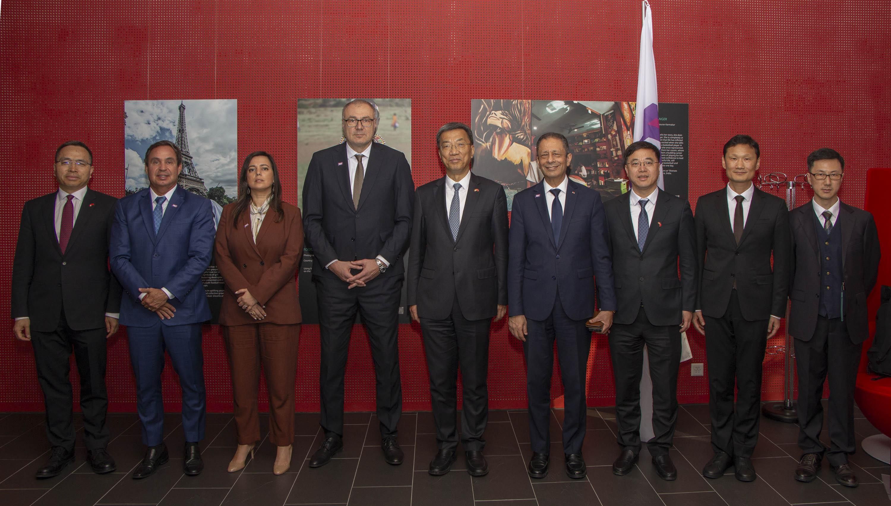 ISF President CHN Minister Education Lausanne 2026