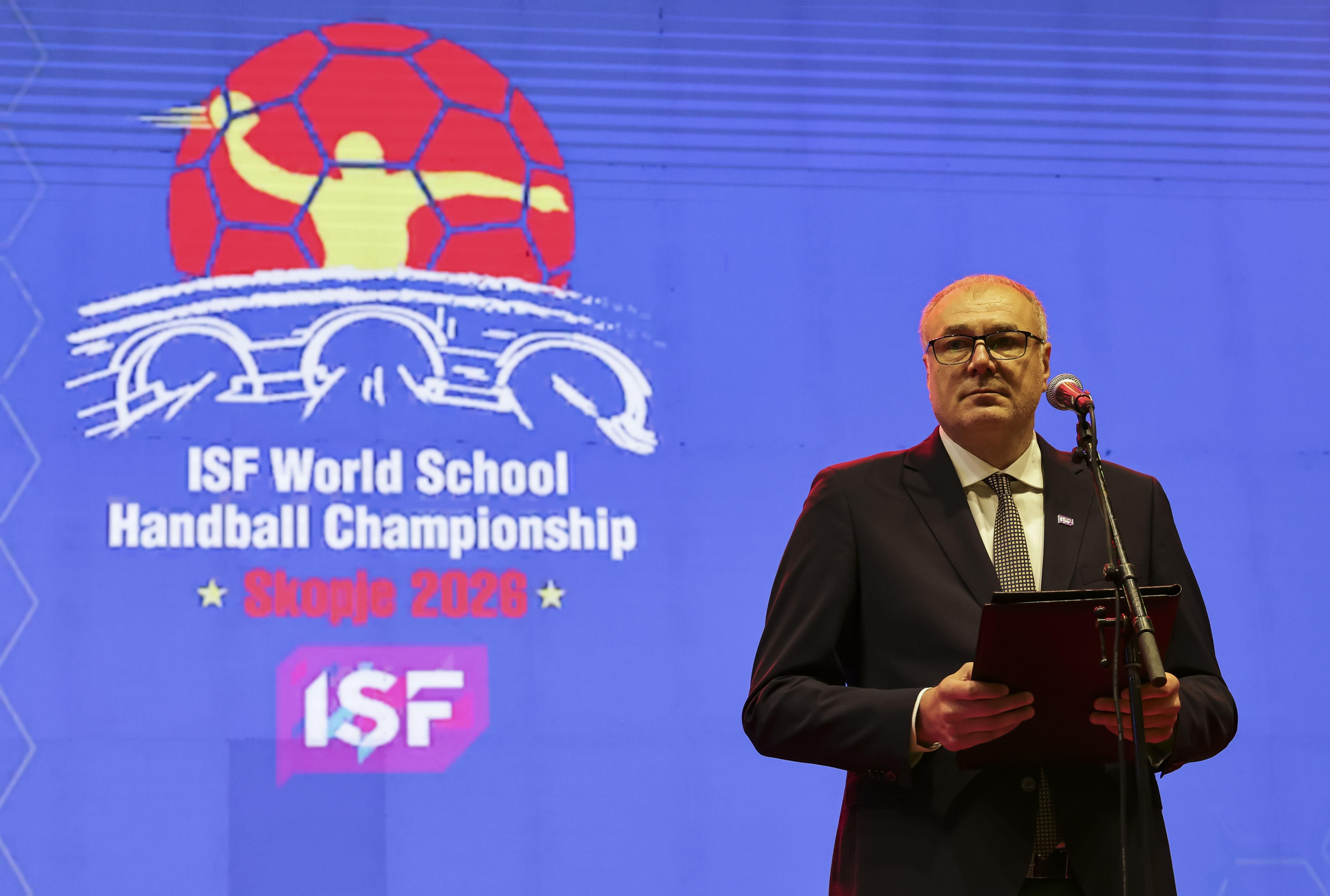 ISF WSC Handball skopje 2026 open president