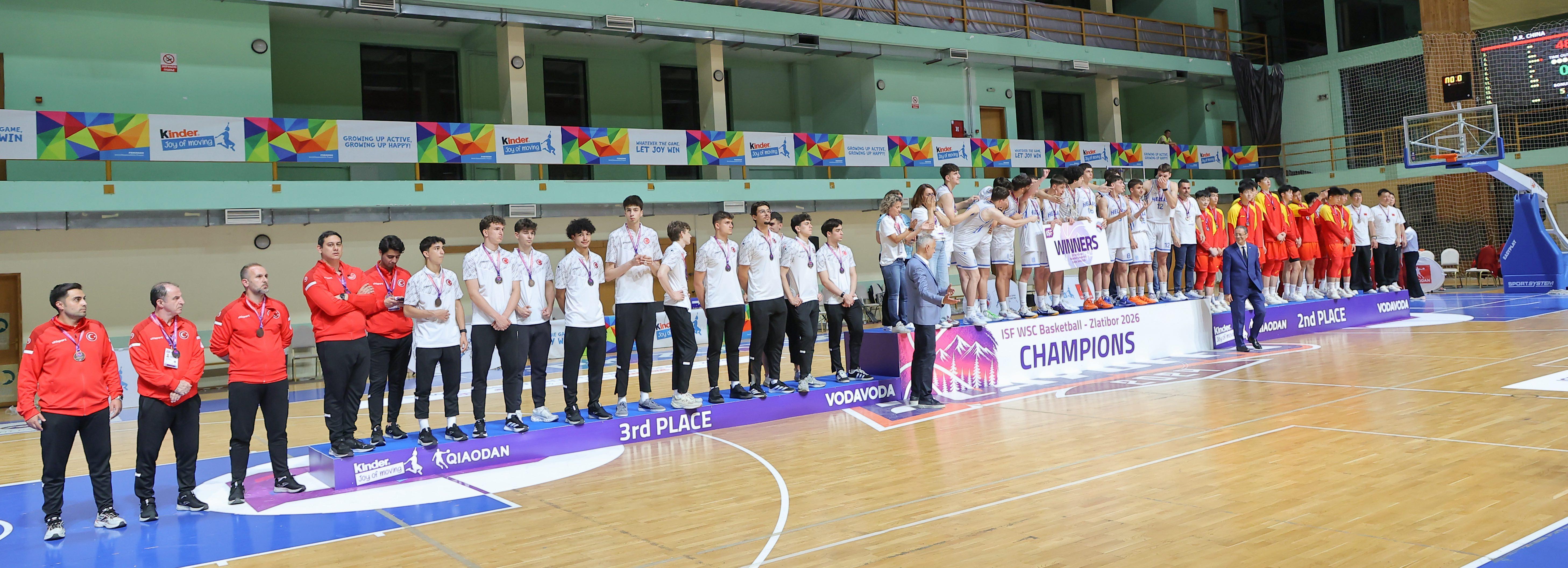 ISF WSC Basketball 2026 Zlatibor Serbia Greece Final Ceremony