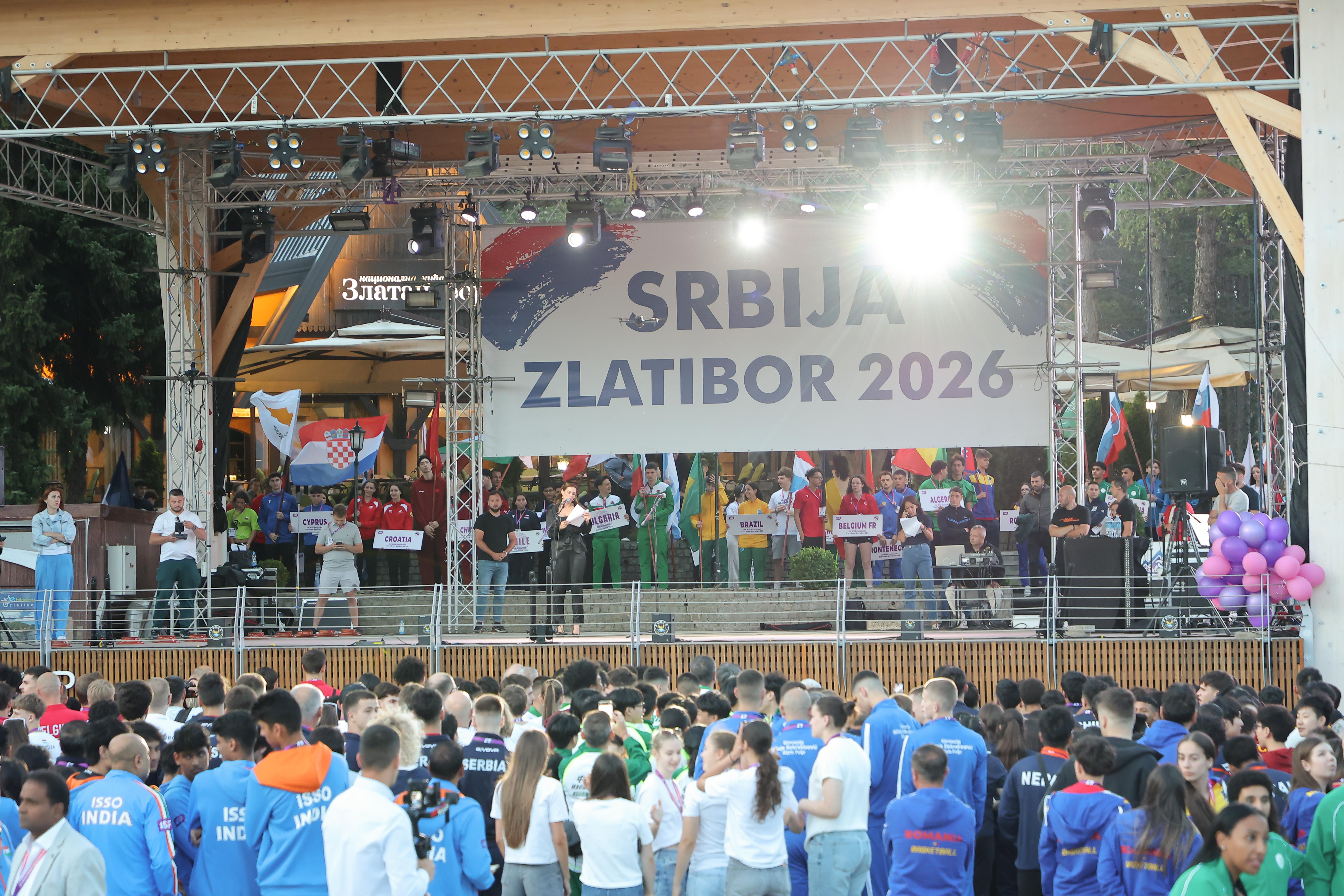 ISF WSC Basketball 2026 Zlatibor Serbia Opening