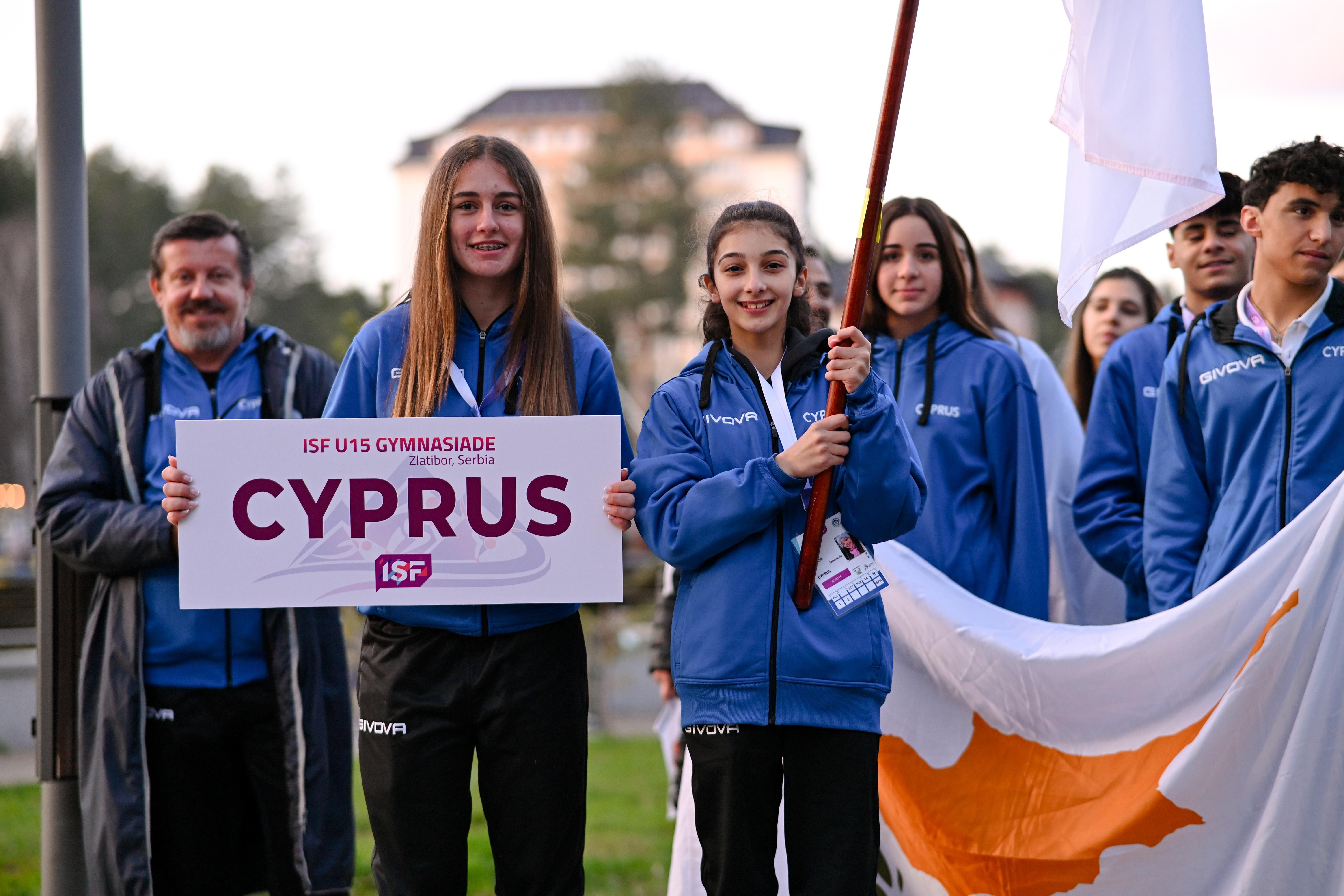 Cyprus isf events gymnasiade