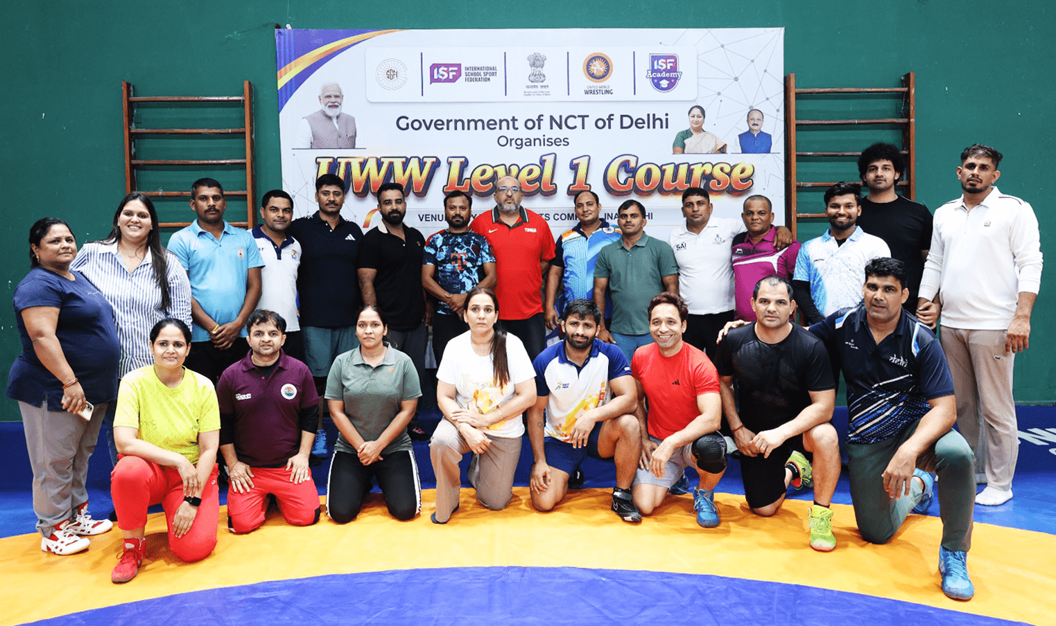 ISF SGFI UWW wrestling academy India