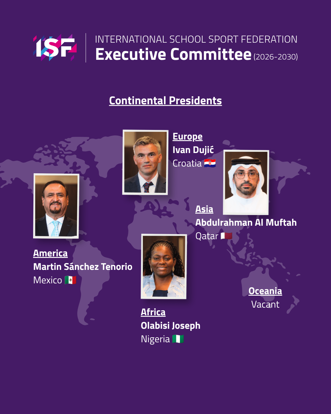 ISF general assembly GA 2026 Belgrade Serbia executive committee
