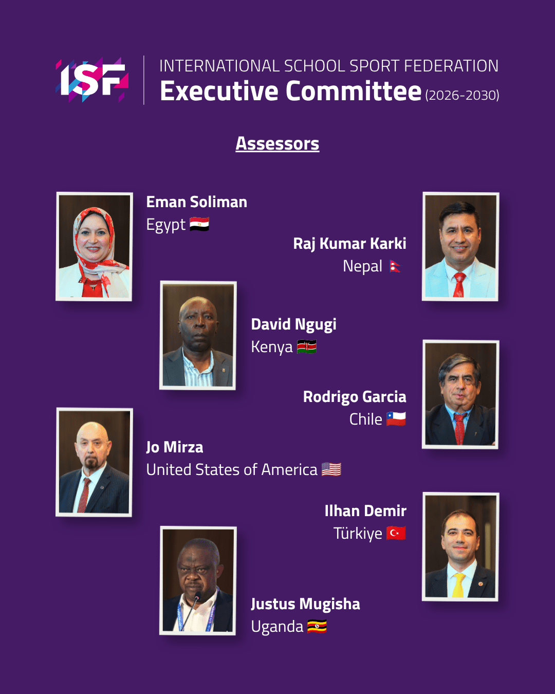 ISF general assembly GA 2026 Belgrade Serbia executive committee