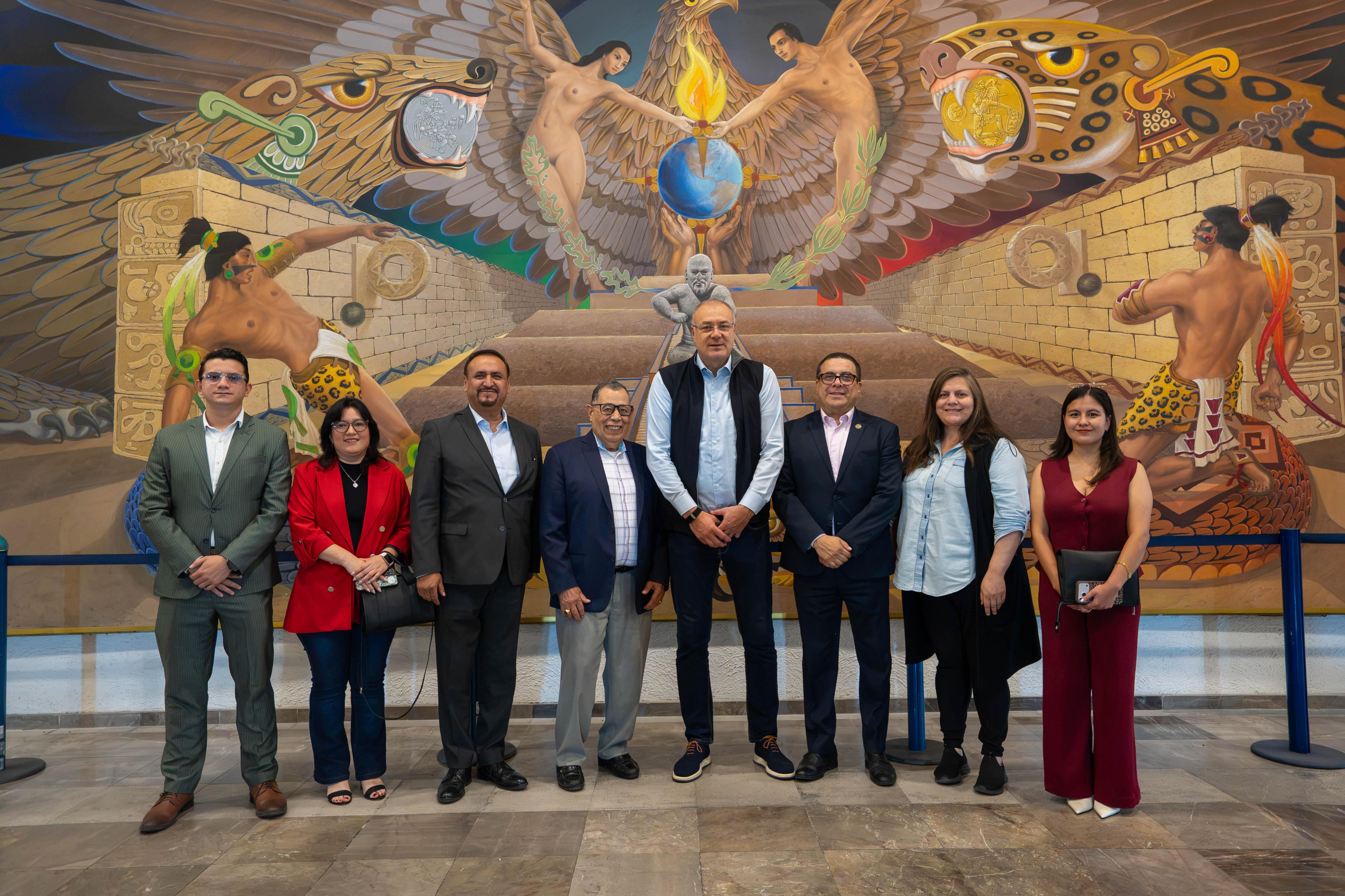 ISF president visit Mexican Sports Confederation (CODEME)