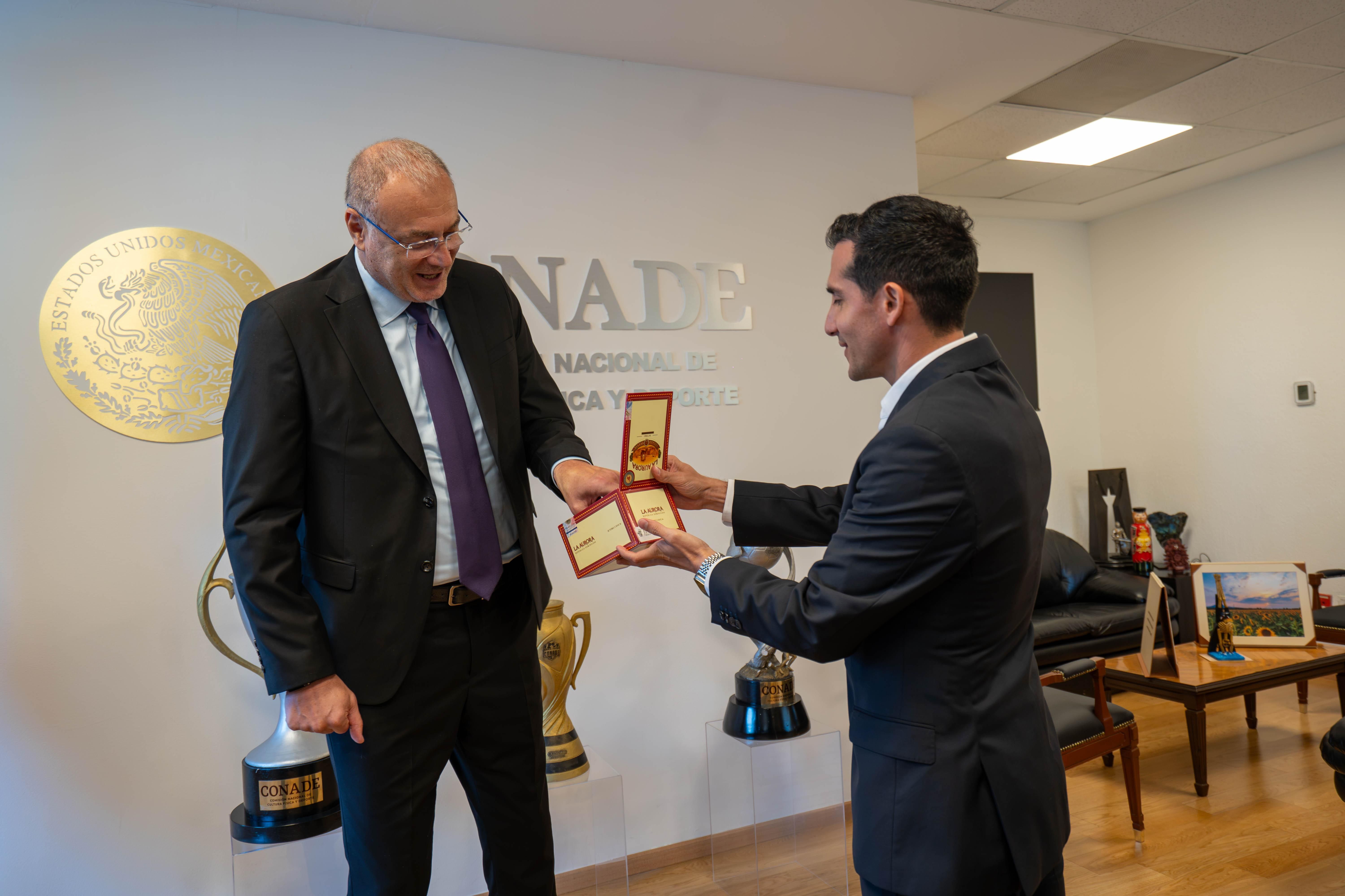 ISF President meets with Mexico Minister of Sport