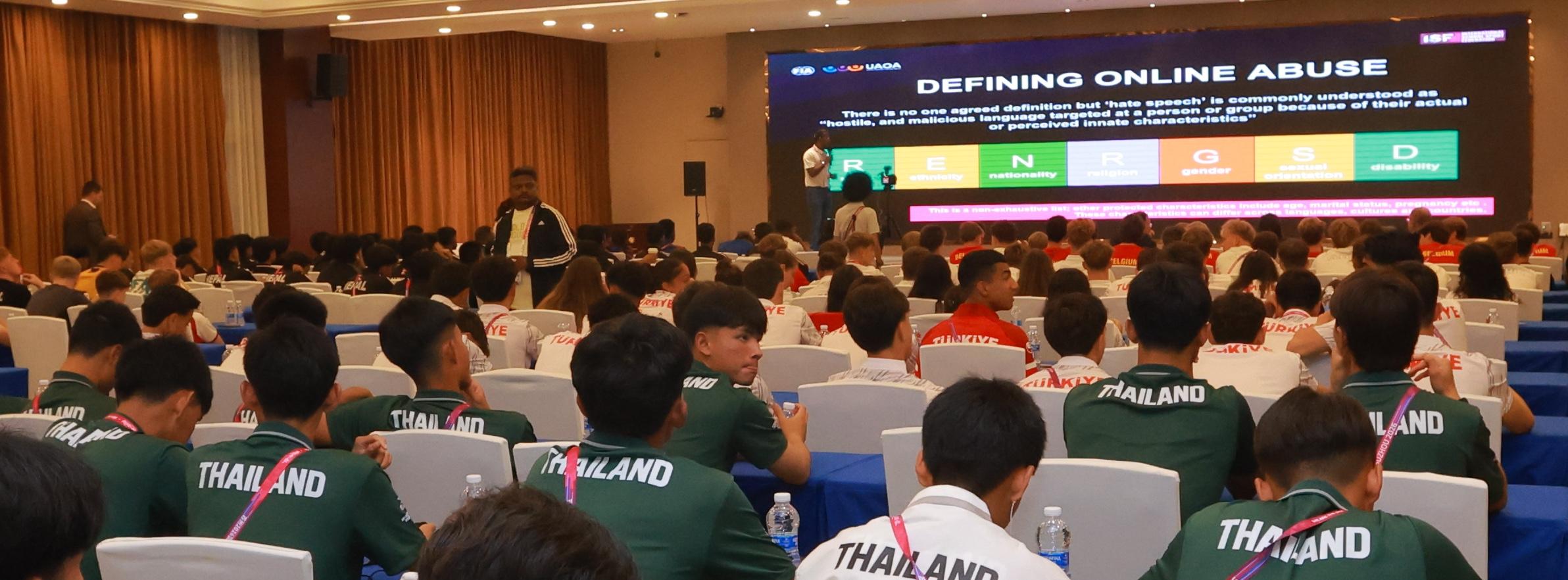 UAOA session in Suzhou 2026 ISF Football World Cup