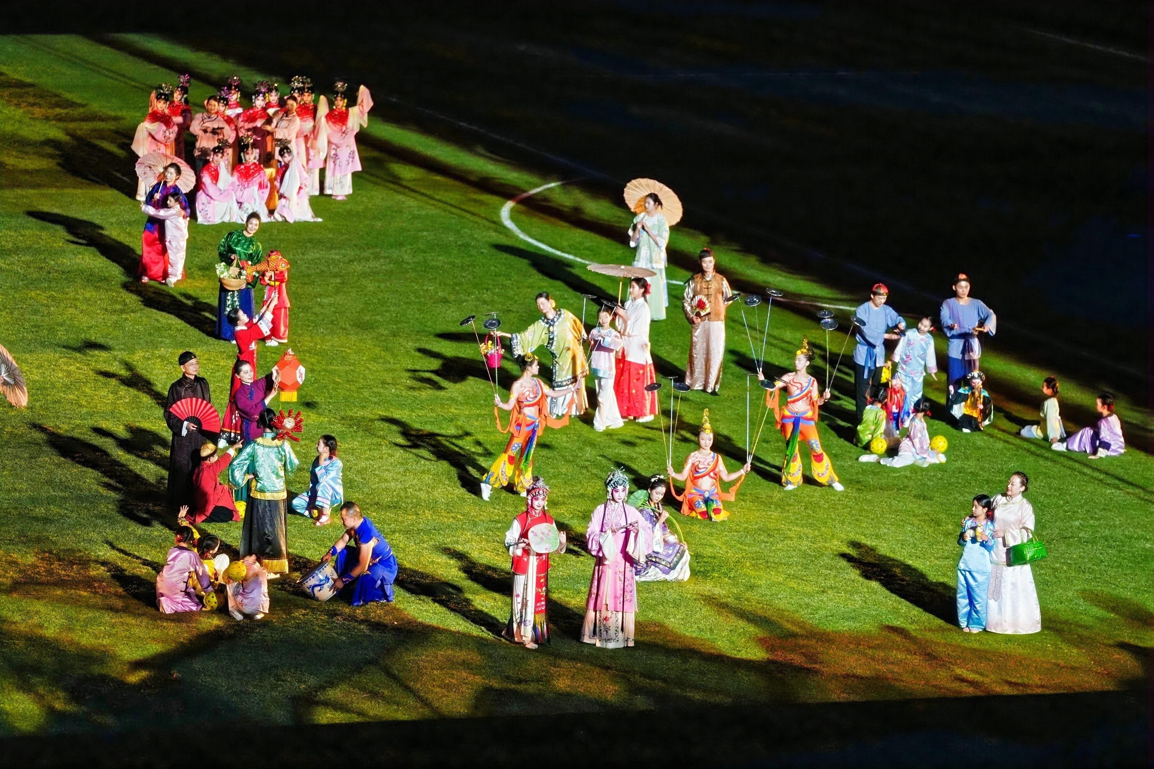 Local traditional cultural performance