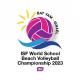 ISF WSC Beach Volleyball Logo Square