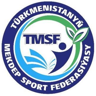 Turkmenistan School Sport Federation Logo
