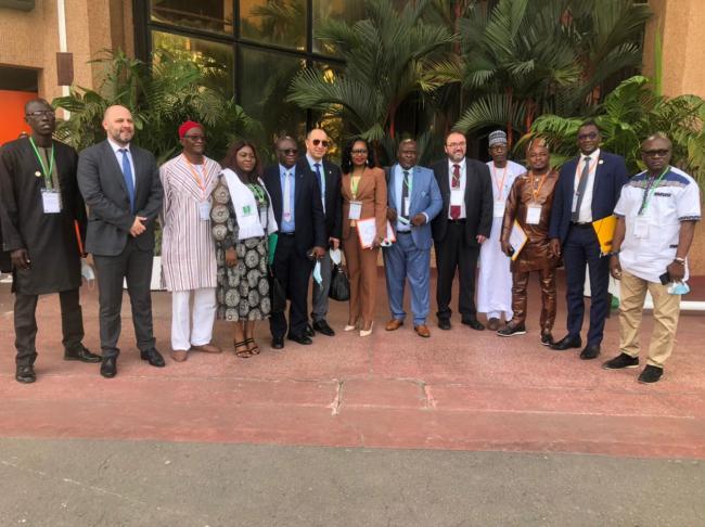 On Thursday 24 February, an ISF delegation led by ISF Sports Director Josip Kosutic and adviser to the ISF President Eric Frecon travelled to Abidjan, Côte d’Ivoire to discuss the topics of promotion and development of sport on the African continent, African participation in ISF competitions, ISF support for national school sport entities in Africa, as well as presenting ISF events available for hosting, including the ISF Gymnasiade. They were welcomed by the ISF Africa Continental president and Director Ge