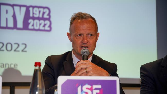 ISF President Laurent Petrynka