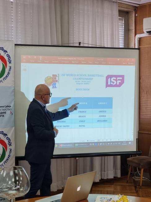 ISF WSC Basketball 2022 Draw 