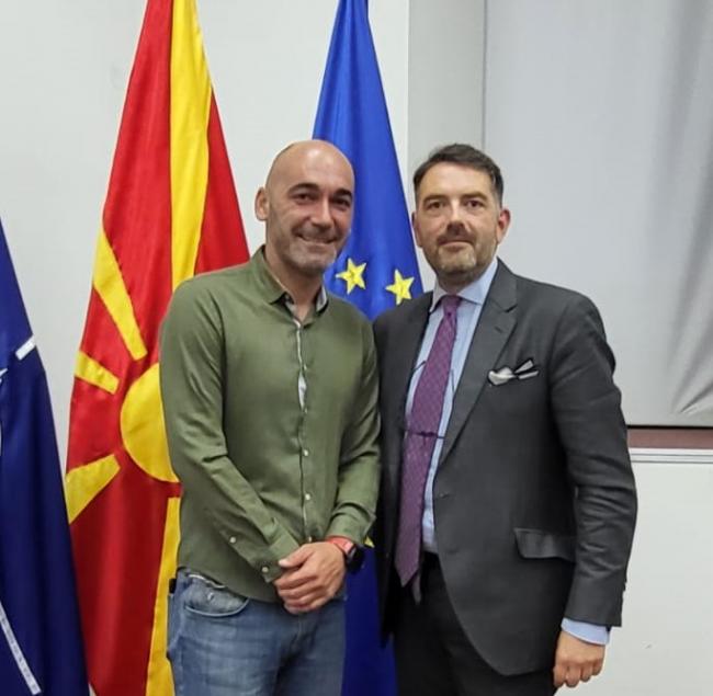 Visit of the representative of the ISF COE in North Macedonia