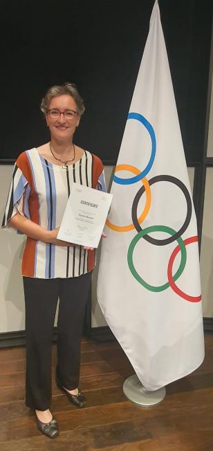 ISF EC Member Sophie Bordet Becomes IOC Safeguarding Officer