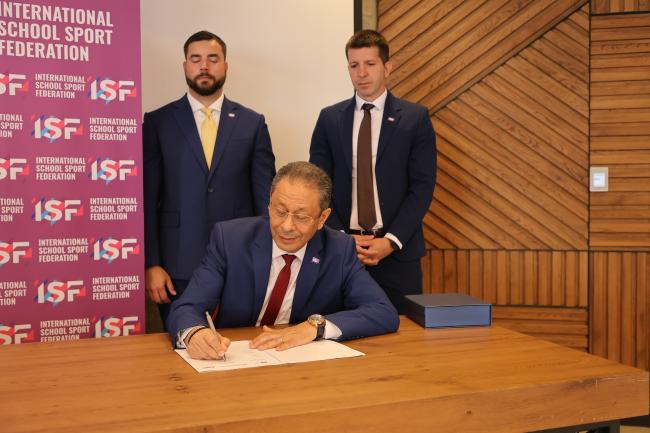 ISF WPA President MoU Signing Belgrade Serbia