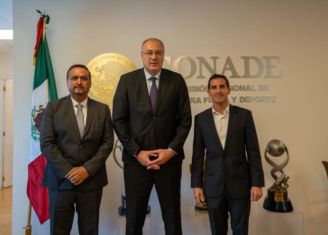 ISF President meets with Mexico Minister of Sport