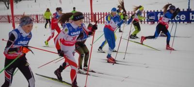 ISF School Winter Games 2018 competition girls