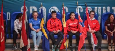 ISF WORLD SCHOOLS CHAMPIONSHIP CROSS-COUNTRY 2018 flag bariers