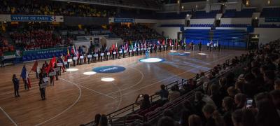 ISF WORLD SCHOOLS CHAMPIONSHIP CROSS-COUNTRY 2018 opening ceremony countries