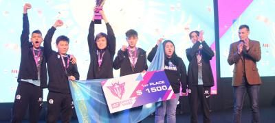 ISF e-sport games 1st place